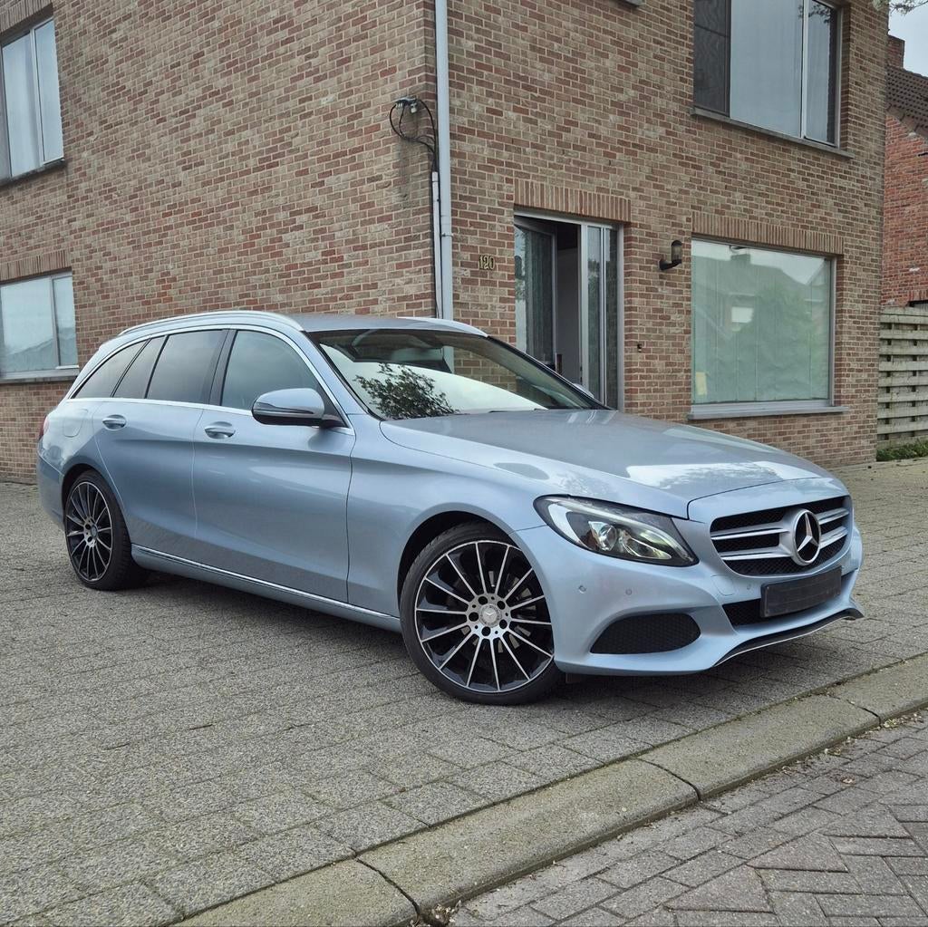 Mercedes-Benz C200d Navi/Airco/Xenon...., Auto's, 100 kW, Leder en Stof, Cruise Control, Bedrijf