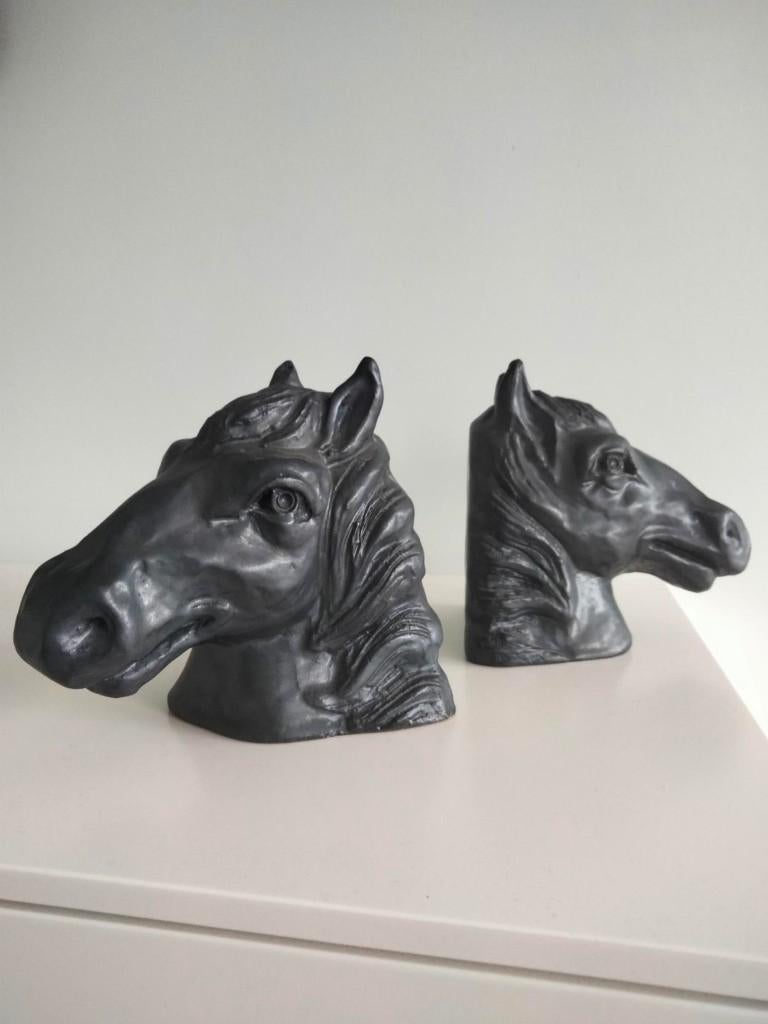 60s 70s vintage studio keramiek paard horse, Antiek en Kunst, Ophalen of Verzenden
