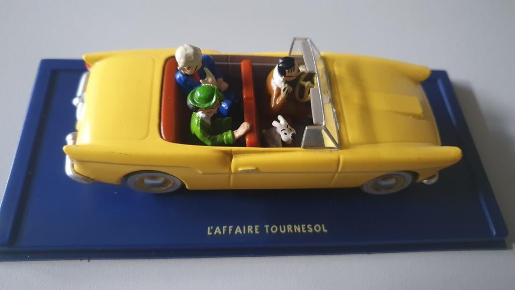 Voiture Tintin L'affaire tournesol, Auto