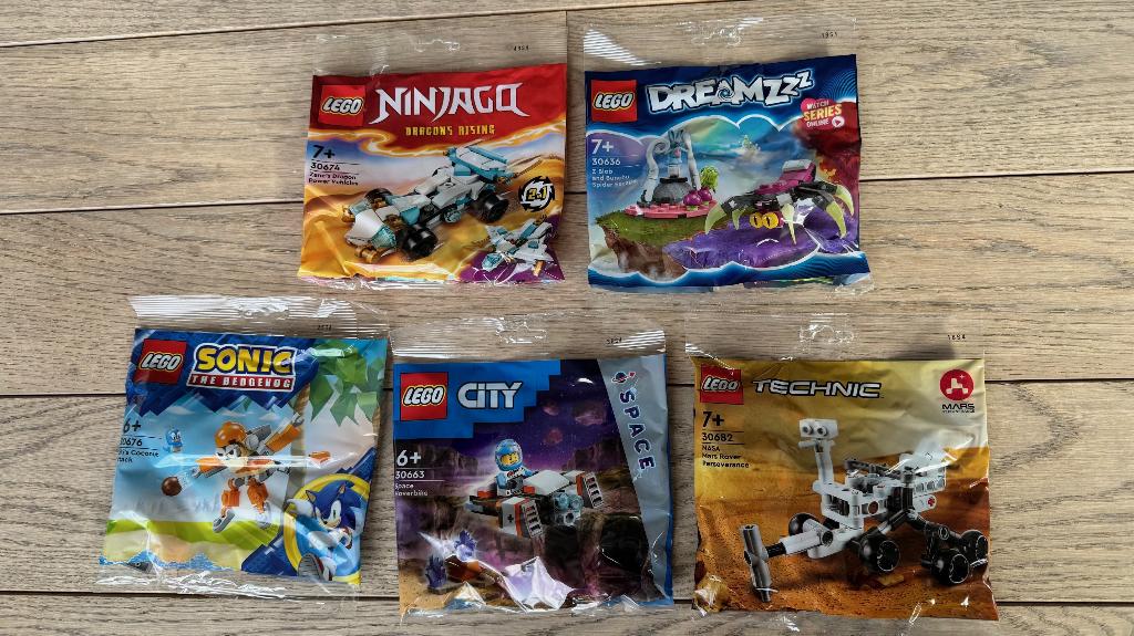 LEGO Polybags Ninjago, City, Harry Potter, Technic - neuf, Enfants & Bébés, Jouets | Duplo & Lego, Neuf, Lego, Ensemble complet
