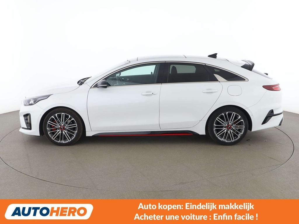 Kia ProCeed / pro_cee'd 1.6 TGDI GT (bj 2019, automaat), Auto's, Kia, Adaptive Cruise Control, Gebruikt, Wit, 1438 kg