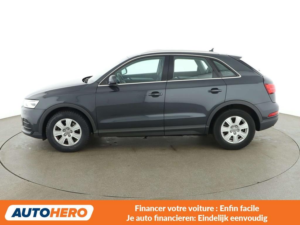 Audi Q3 2.0 TDI (année de construction 2018), Cuir, Argent ou Gris, Achat, https://public.car-pass.be/vhr/5c96287c-0724-49ff-b3dc-b1120cff2bab