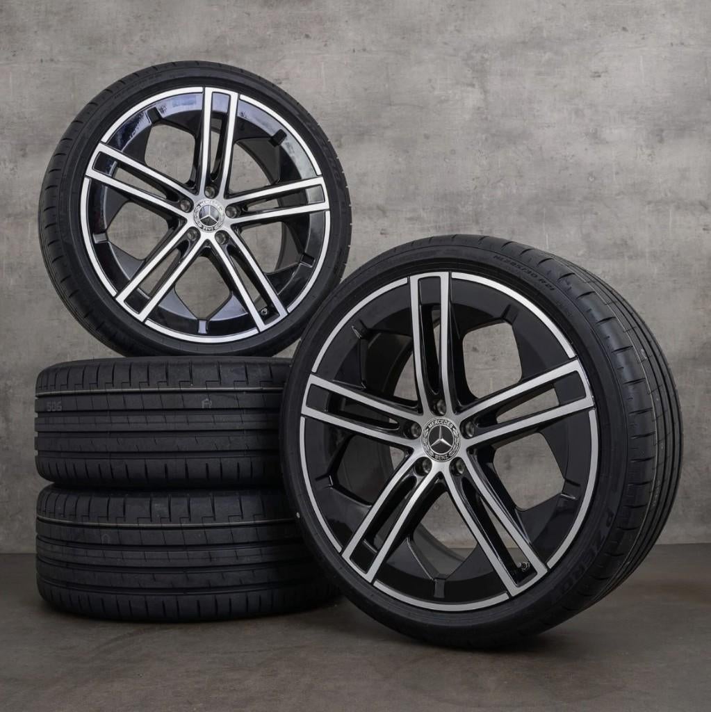 Jantes Mercedes EQE 21 pouces - pneus sur demande - NEUF, Autos : Pièces & Accessoires, Pneus & Jantes, Neuf, Pneus et Jantes