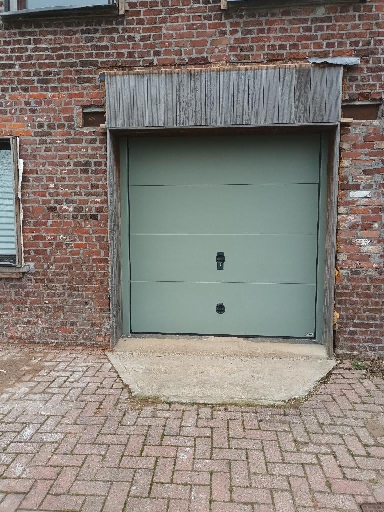garagepoort, Ophalen, 120 cm of meer, Metaal, 200 tot 215 cm