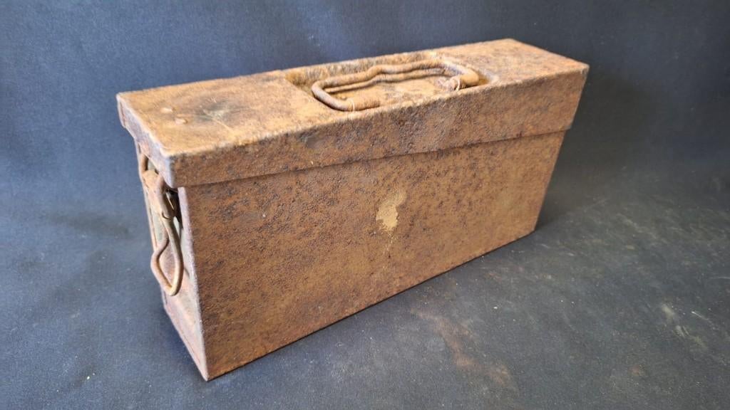 WO2 Duitse MG kist, Collections, Enlèvement ou Envoi