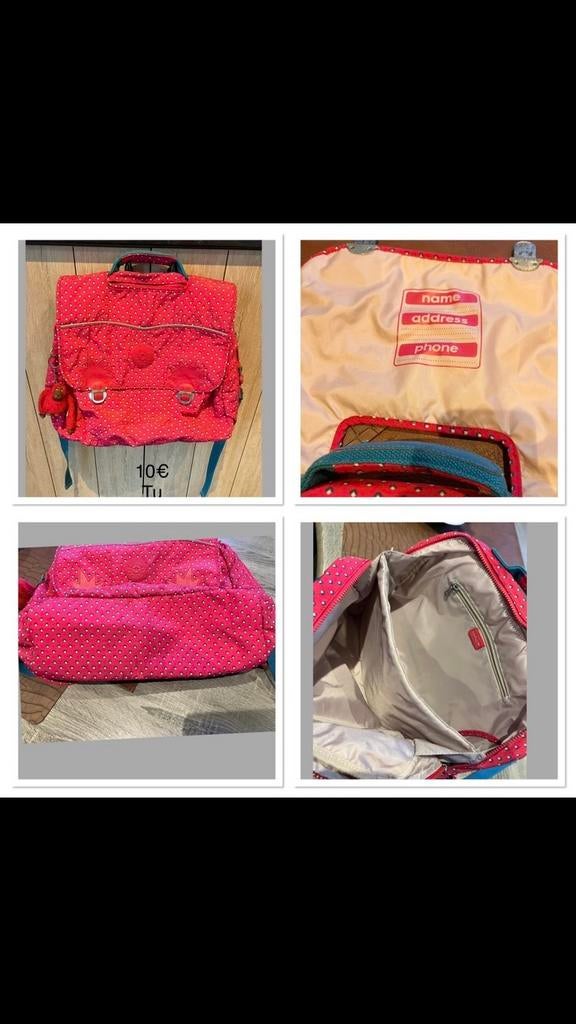 Boekentas kipling, Ophalen, Nieuw