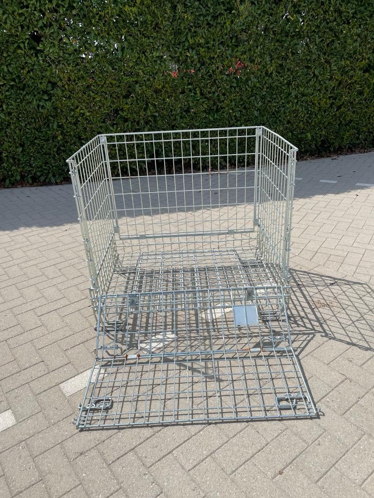 Conteneurs en fil métallique — conteneurs grillagés, Enlèvement