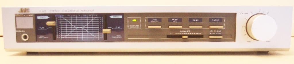 JVC Versterker / Model A-K11 / 60Watt / 1983 / Made In Japan, Audio, Tv en Foto, Versterkers en Ontvangers, JVC, Ophalen of Verzenden