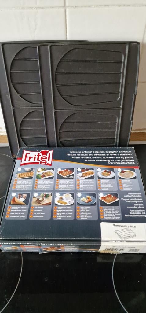 Fritel sandwich plate, Enlèvement