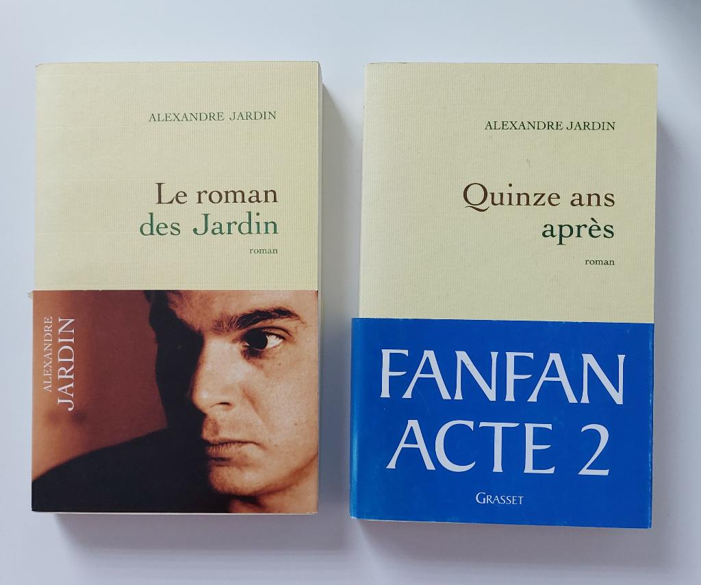 2 romans d'Alexandre Jardin grand format, Ophalen of Verzenden, Gelezen, Alexandre Jardin, Europa overig