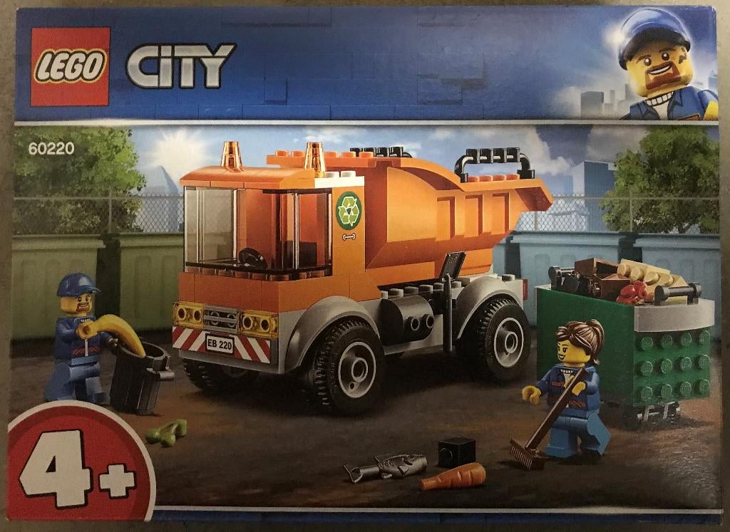 LEGO 60220 City Garbage Truck, Ophalen of Verzenden, Nieuw, Complete set, Lego