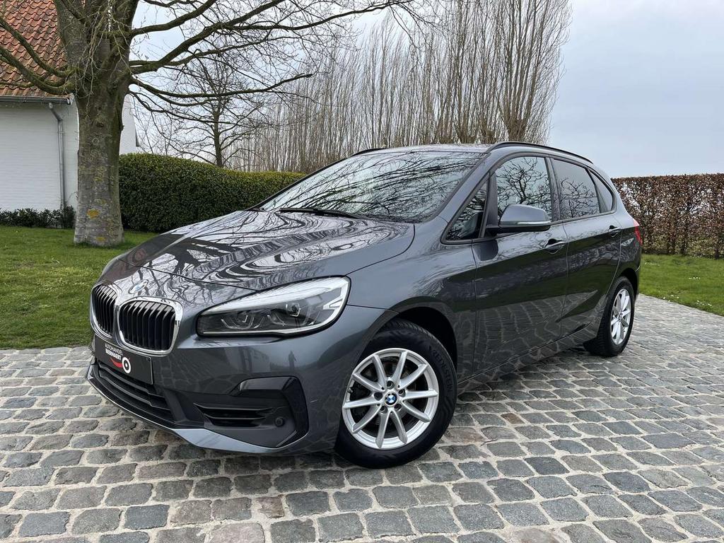 BMW 216 Active Tourer/1eignr/76000km/Led/Navi/Cruise/Leder, Autos, BMW, 0 kg, Argent ou Gris, 129 g/km, Entreprise