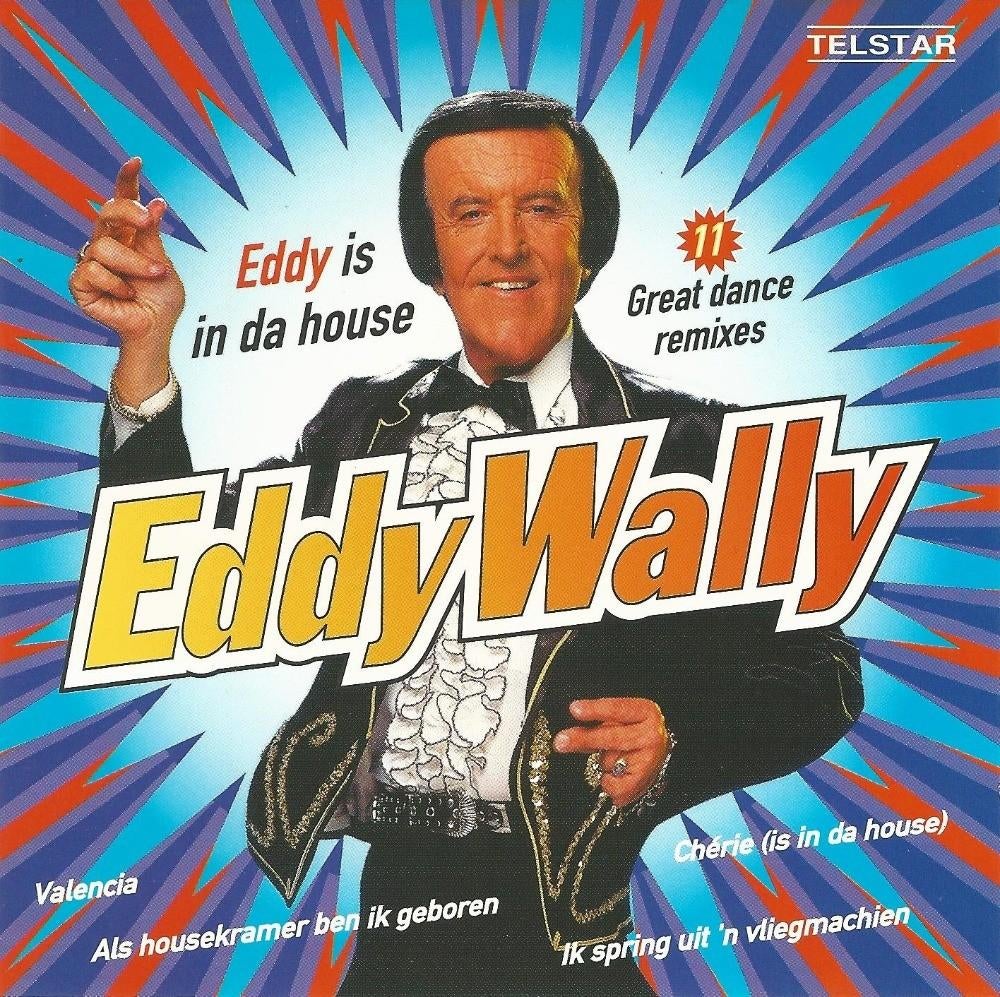 CD * EDDY WALLY - EDDY IS IN DA HOUSE (GREAT DANCE REMIXES), Cd's en Dvd's, Cd's | Dance en House, Ophalen of Verzenden, Zo goed als nieuw