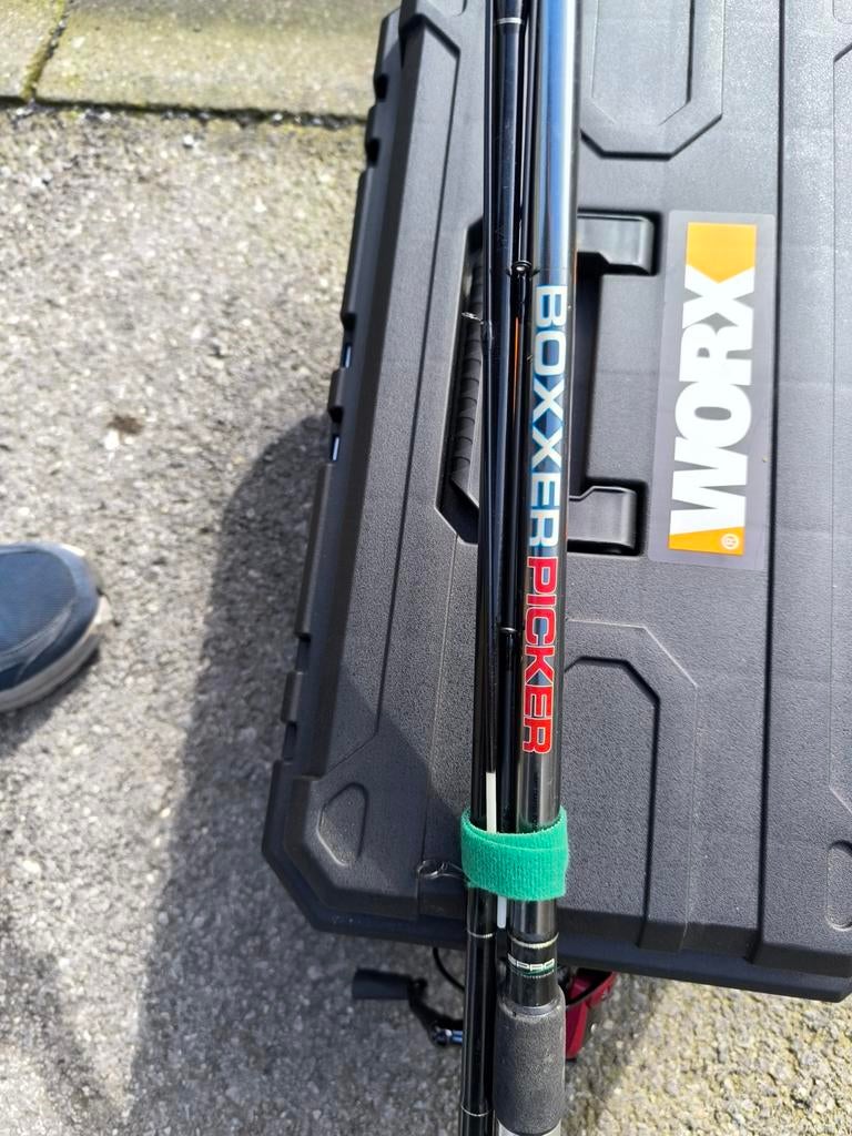 Spro boxxer picker 2.70m met molen, Enlèvement, Moulinet