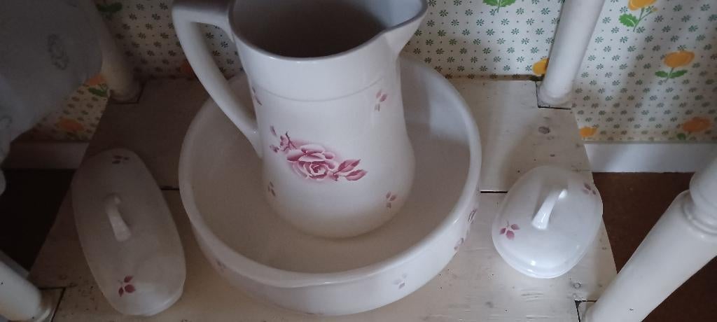 antiek compleet lampetset, Antiek en Kunst, Ophalen