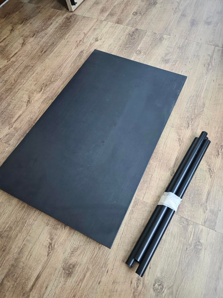 Sandsberg tafel ikea 67 bij 110. Zwart, Huis en Inrichting, Tafels | Eettafels, Ophalen