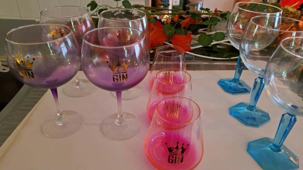 Gin glazen S72 en Bombay Sapphire, Ophalen, Zo goed als nieuw, Overige typen