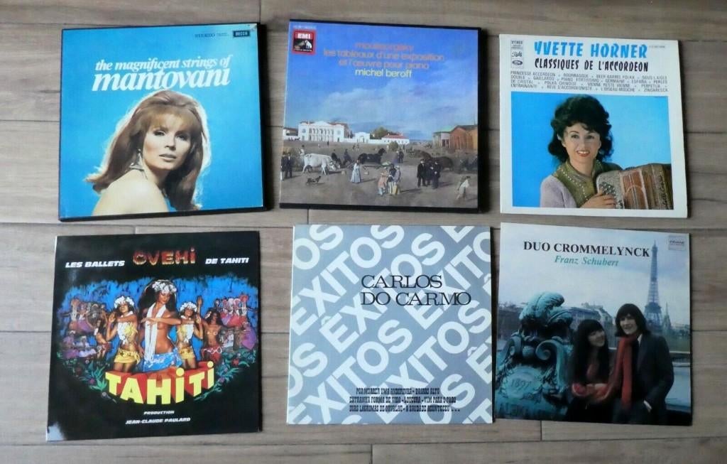 33 tours - Lot de 7 pièces, CD & DVD, Vinyles | Autres Vinyles, Enlèvement ou Envoi