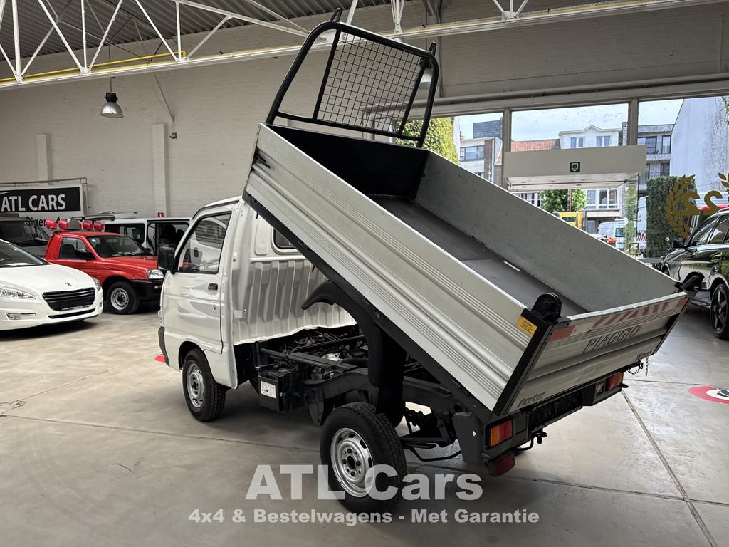 Overige Auto’s 1 PIAGGIO PORTER | 1.3 BENZINE | KIPPER | 1, Auto's, Overige Auto's, Achterwielaandrijving, Gebruikt, Wit, 64 pk