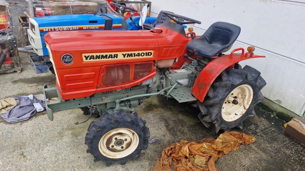 Tracteur 4x4 yanmar ym  3 cylindres, Enlèvement ou Envoi