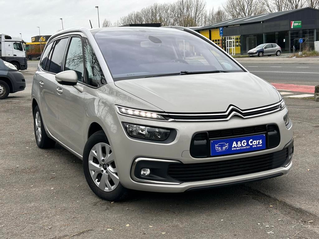 Citroën C4 Spacetourer 1.5Diesel Automatique 7pl 2019, Autos, Argent ou Gris, Achat, Euro 6, Entreprise