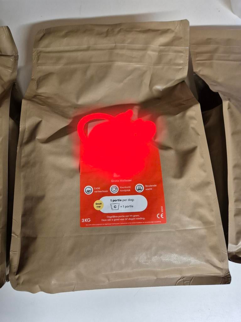 Nourriture pour chiens Just Brussels, Enlèvement, Chien