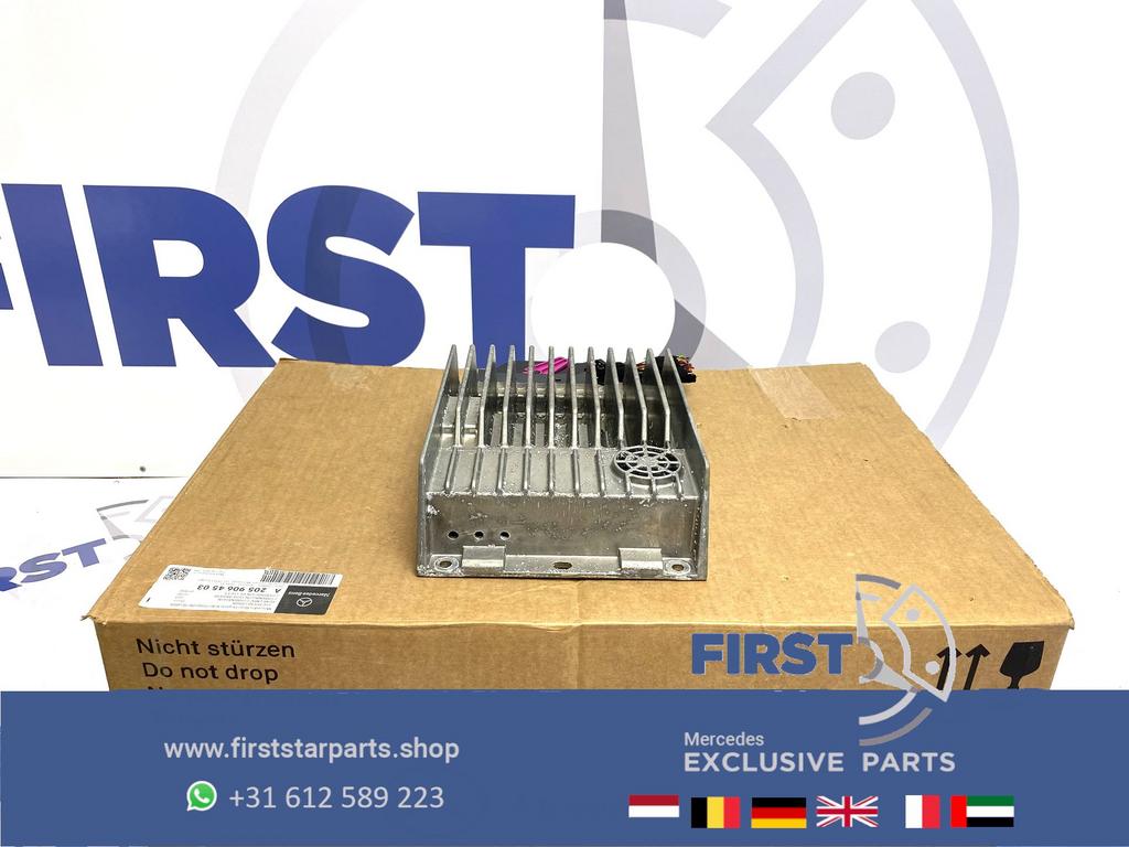 A2129002401 HARMAN BECKER VERSTERKER Mercedes Benz E KLASSE, Auto diversen, Autoradio's, Ophalen of Verzenden, -, -, -