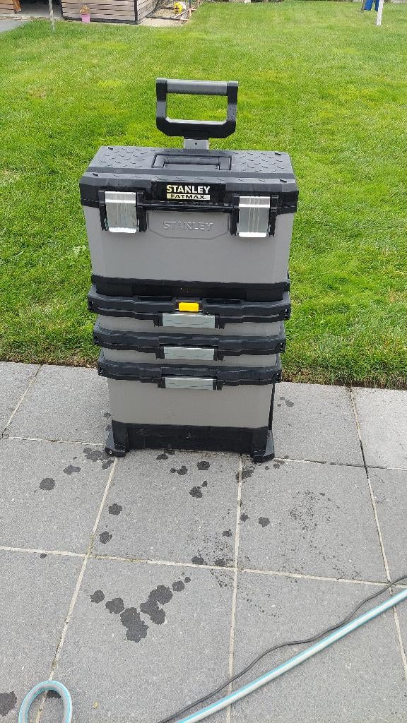 Stanley fatmax Gereedschapswagen, Doe-het-zelf en Bouw, Gereedschapskisten, Ophalen, Gebruikt