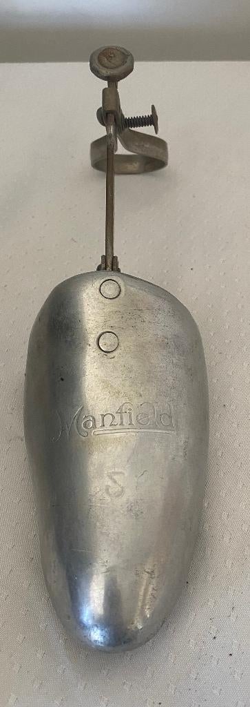 Vintage metalen schoen van Manfield, Ophalen of Verzenden, Gedragen