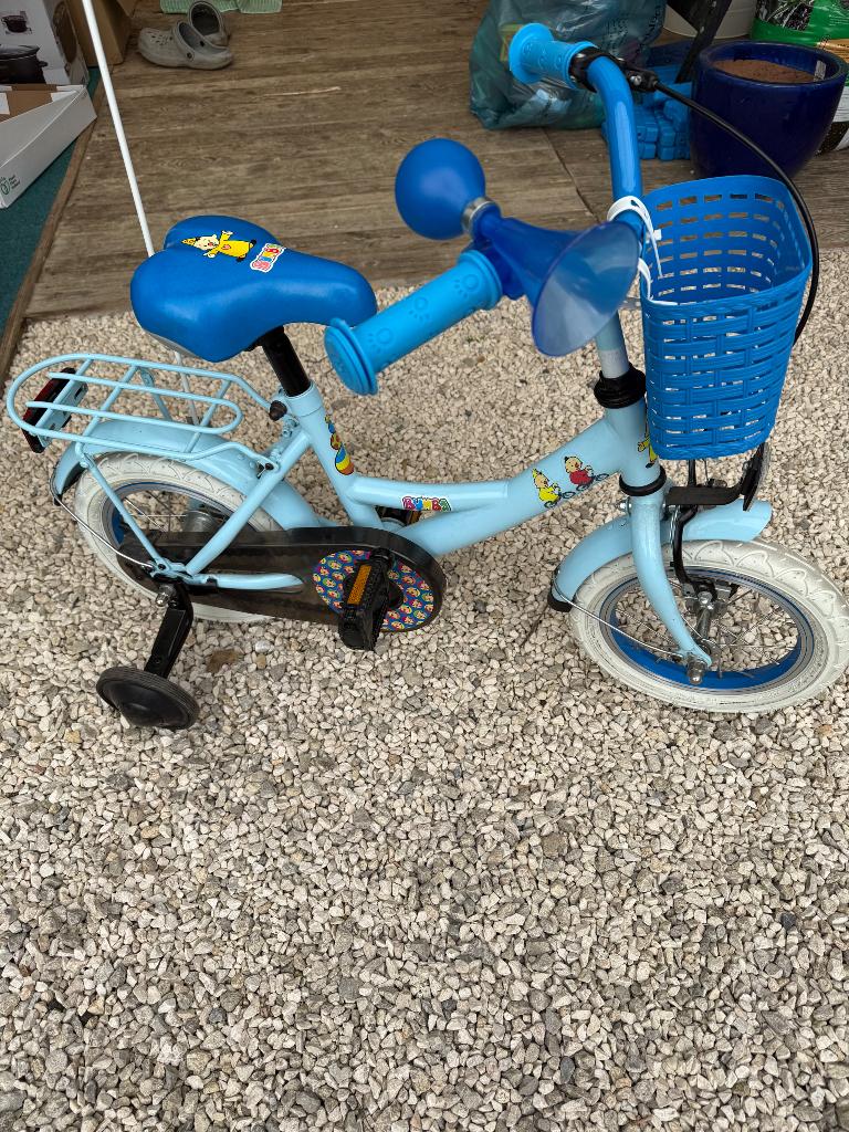 Kinderfiets Bumba fiets 12 inch, Fietsen en Brommers, Fietsen | Kinderfietsjes, Ophalen, Zo goed als nieuw, Minder dan 16 inch