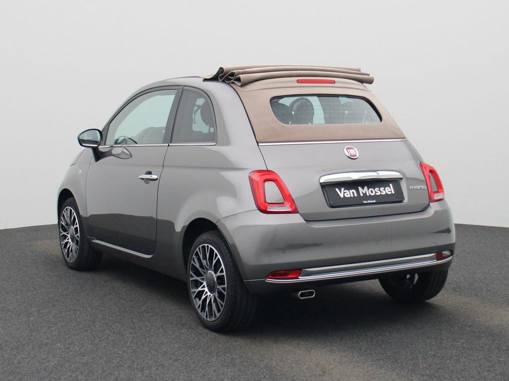 Fiat 500C 1.0 Hybrid 70 Dolcevita, Autos, Fiat, Argent ou Gris, Achat, 980 kg, Entreprise