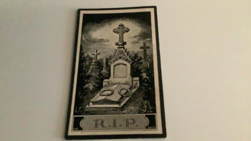 Victime de guerre 1914 Brusseghem Berlaere, Collections, Enlèvement ou Envoi