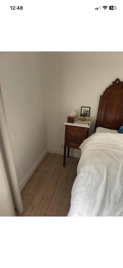 Chambre avec lit 140x200 cm, Antiquités & Art, Enlèvement