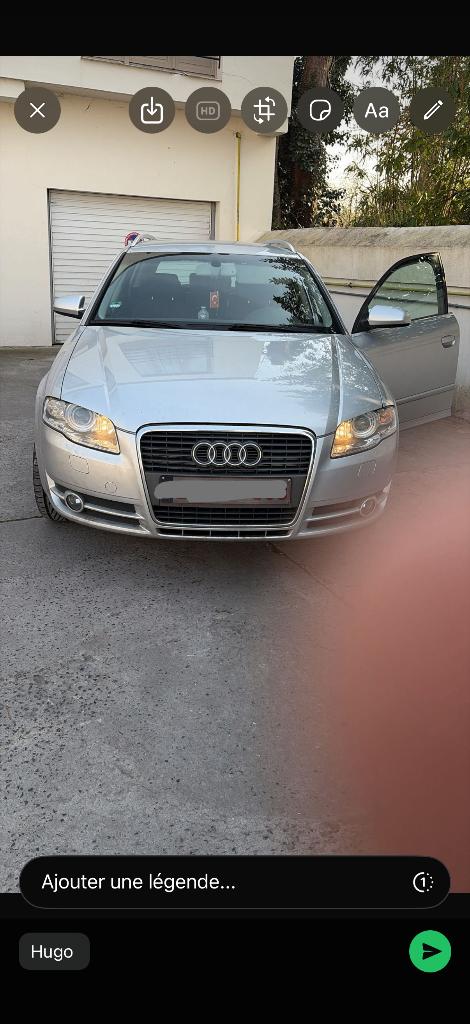 Audi, Argent ou Gris, Achat, Entreprise, Boîte manuelle