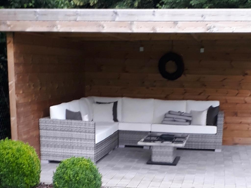 Lounge set, Ophalen, Kunststof, Gebruikt, 6 zitplaatsen