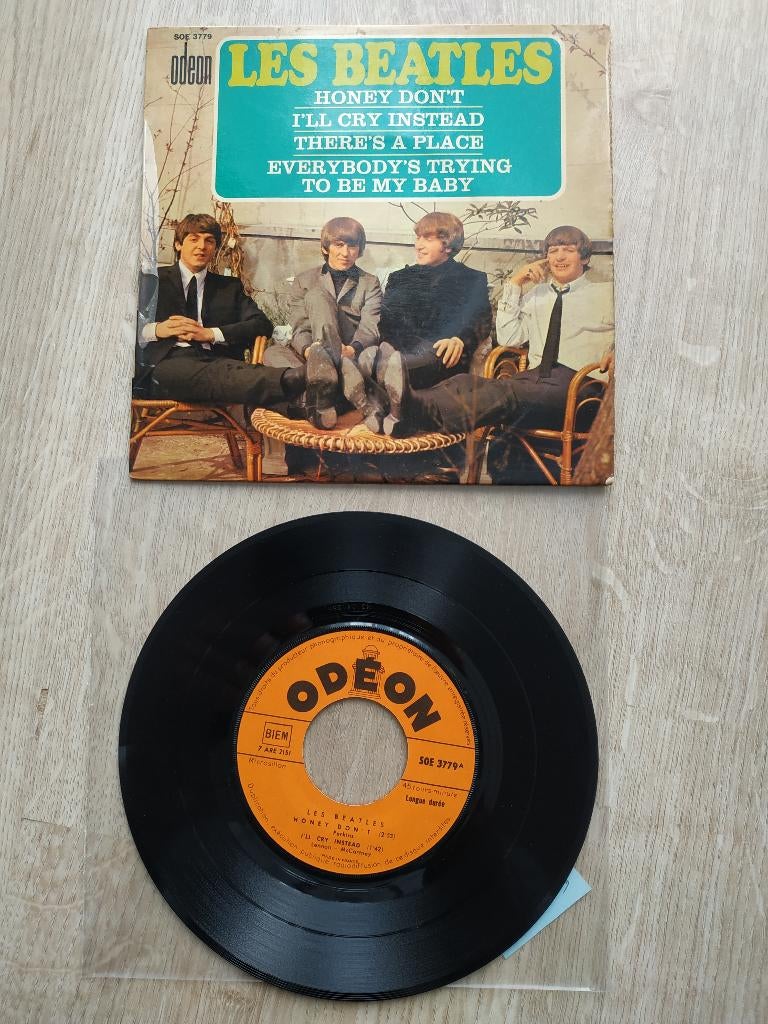 BEATLES HONEY DON'T  EP RARE, Enlèvement ou Envoi