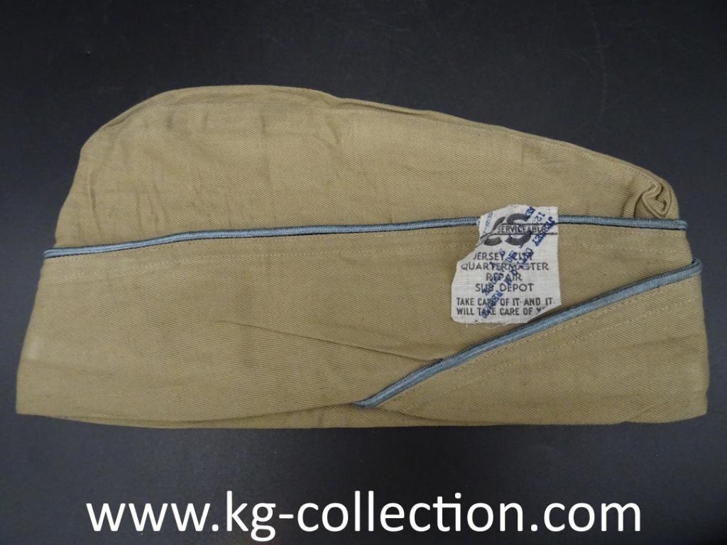 Casquette de garnison d'infanterie américaine WW2 (2), Enlèvement ou Envoi, Armée de terre, Casque ou Béret