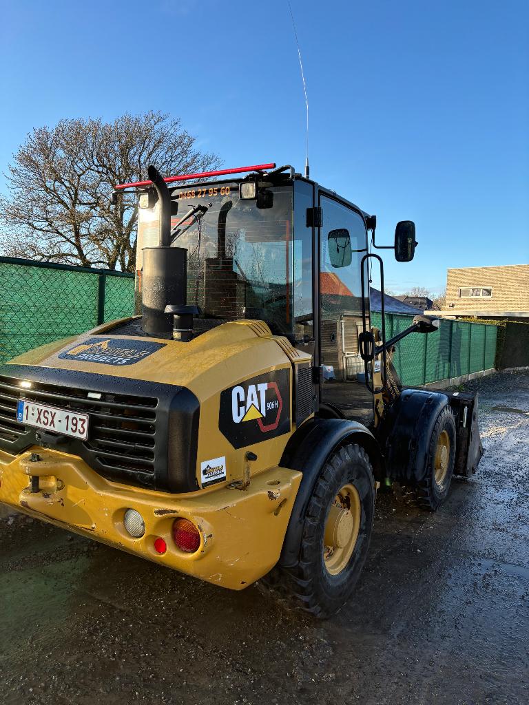 Cat 906 h wiellader kniklader, Zakelijke goederen, Machines en Bouw | Kranen en Graafmachines, Ophalen