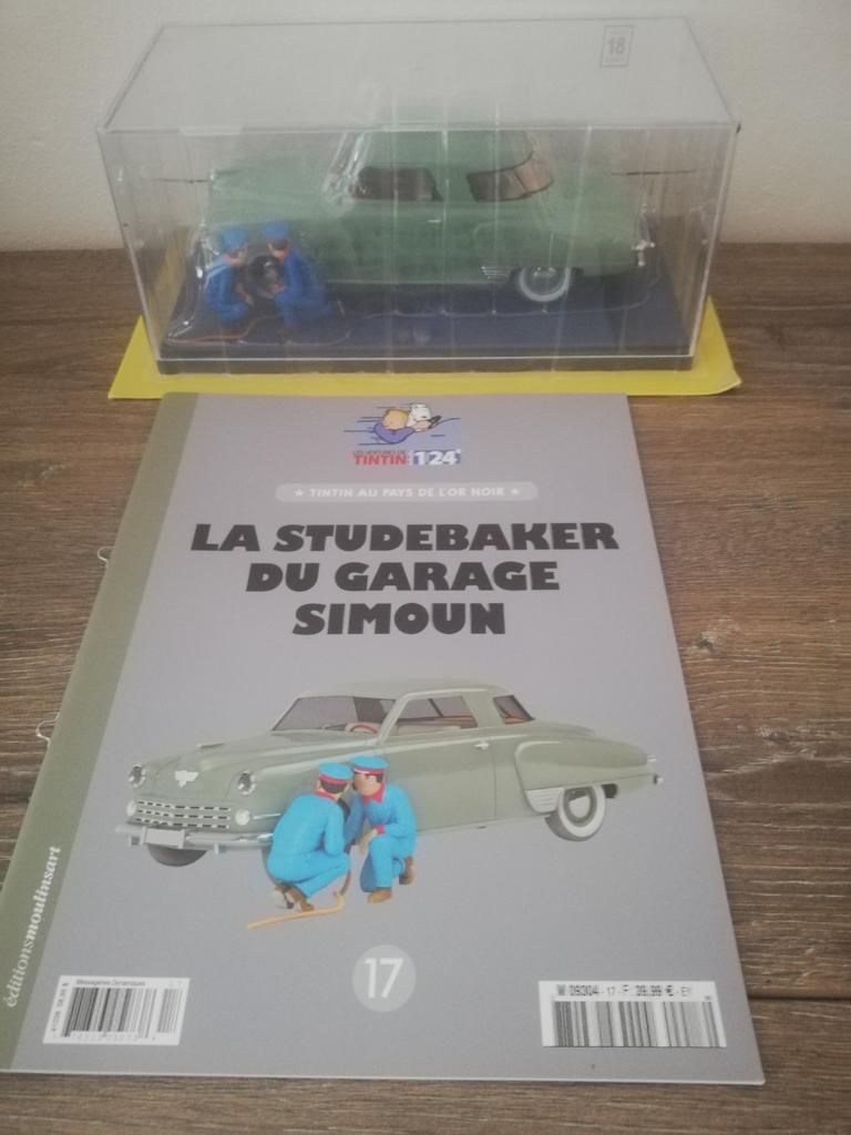 Voiture Tintin 1/24, Tintin