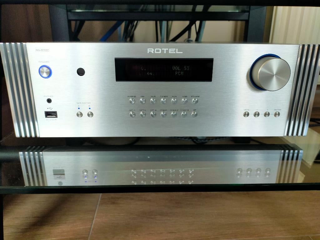 Meilleur ampli à vendre ROTEL RA 6000, TV, Hi-fi & Vidéo, Enlèvement ou Envoi, Comme neuf, Autres types