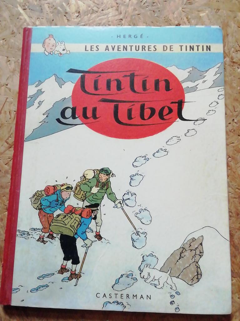 Tintin au Tibet 1960, Livres, BD, Enlèvement