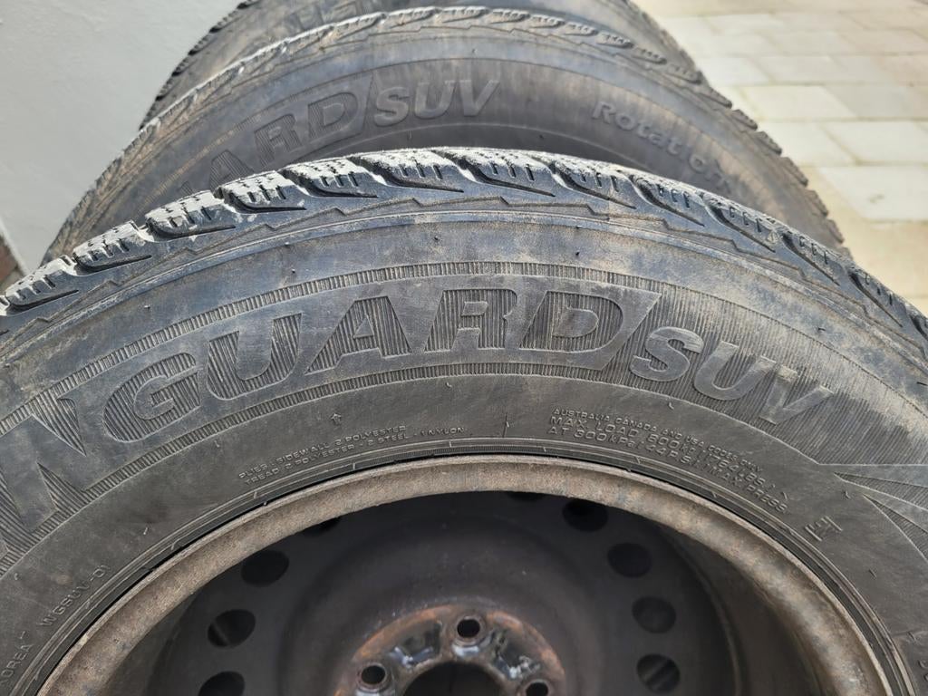 Kit hiver pour kia sportage déjà monté sur jantes