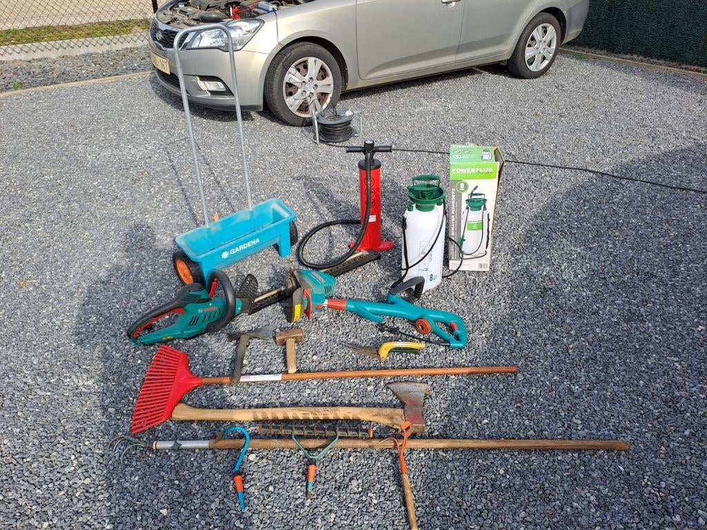 LOT TUINGEREEDSCHAP SPOTPRIJS 50 EURO, Ophalen