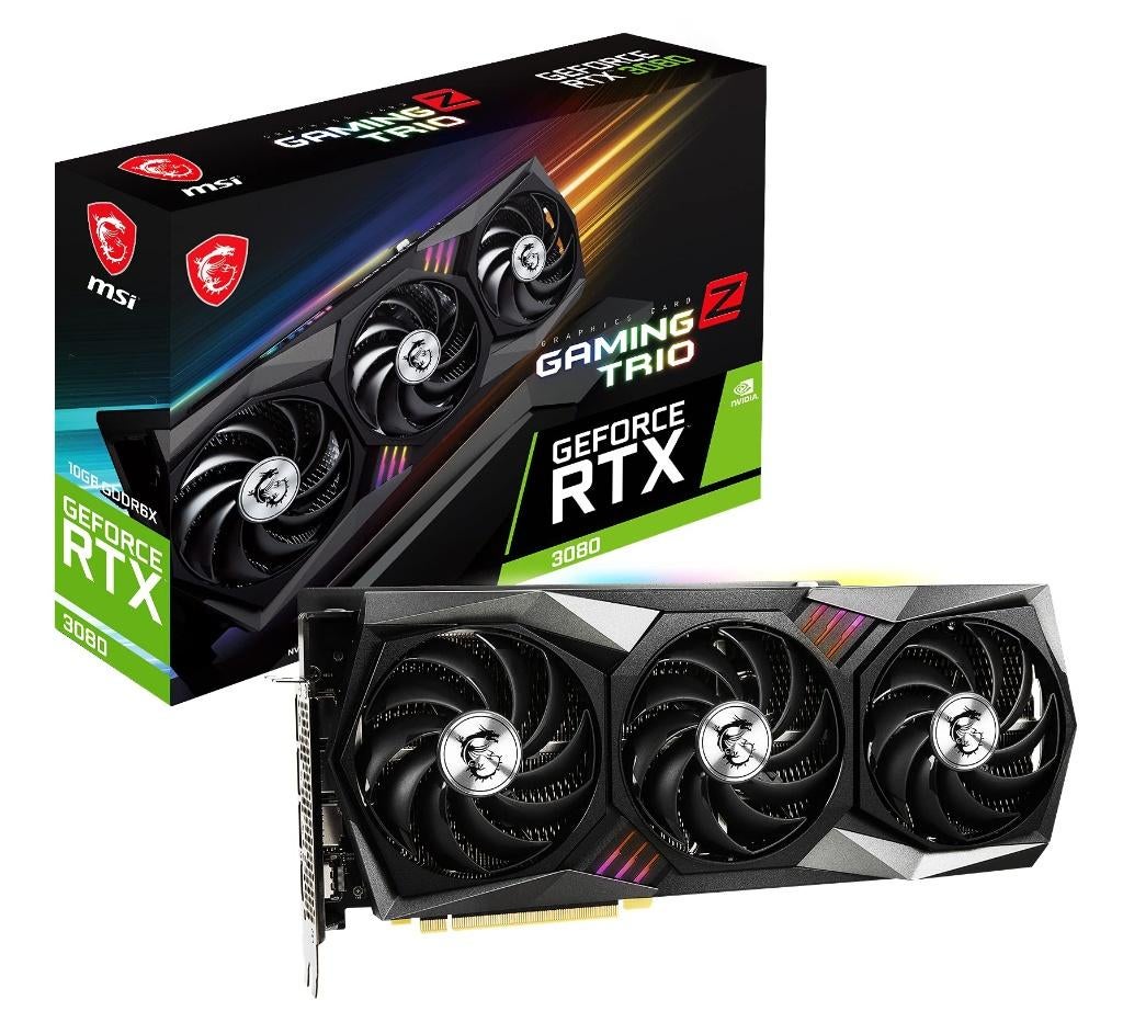 Rtx 3080 msi Gaming trio Z, Computers en Software, Videokaarten, Ophalen, Gebruikt, Nvidia, HDMI