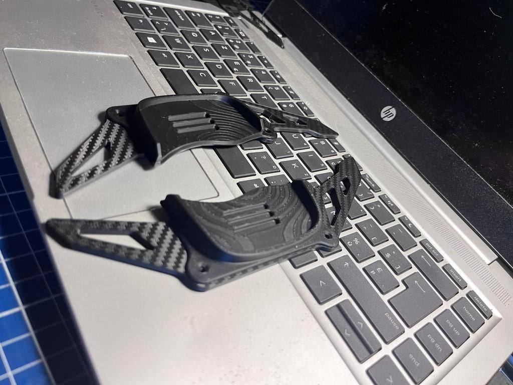 Flippers extention, carbon look, Ophalen of Verzenden