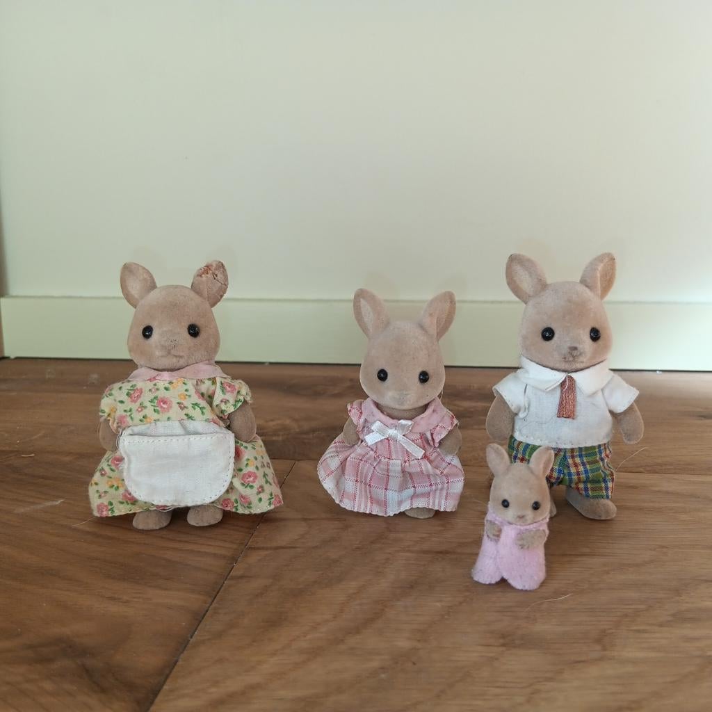 Sylvanian- la famille kangourou (5272), Enlèvement, Utilisé, Accessoires