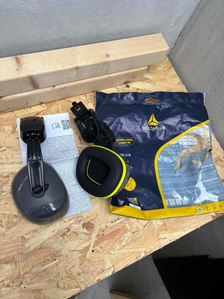 Casque antibruit a clipper, Enlèvement, Neuf