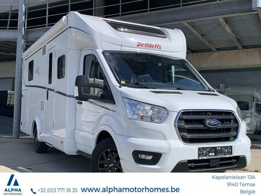 Dethleffs T7055 DBL Just Go Ford 155 PK automaat, Caravanes & Camping, Entreprise, Diesel, Automatique, Dethleffs