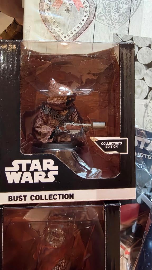 Buste star wars + statue Jabba le Hutt, Enlèvement ou Envoi, Neuf, Autres types