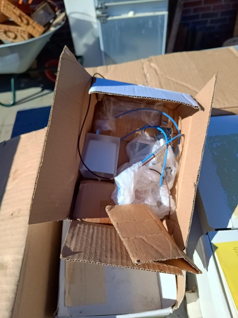 Doos met diverse spots badkamer - nieuw, Huis en Inrichting, Lampen | Spots, Ophalen, Halogeen, Metaal of Aluminium, Nieuw